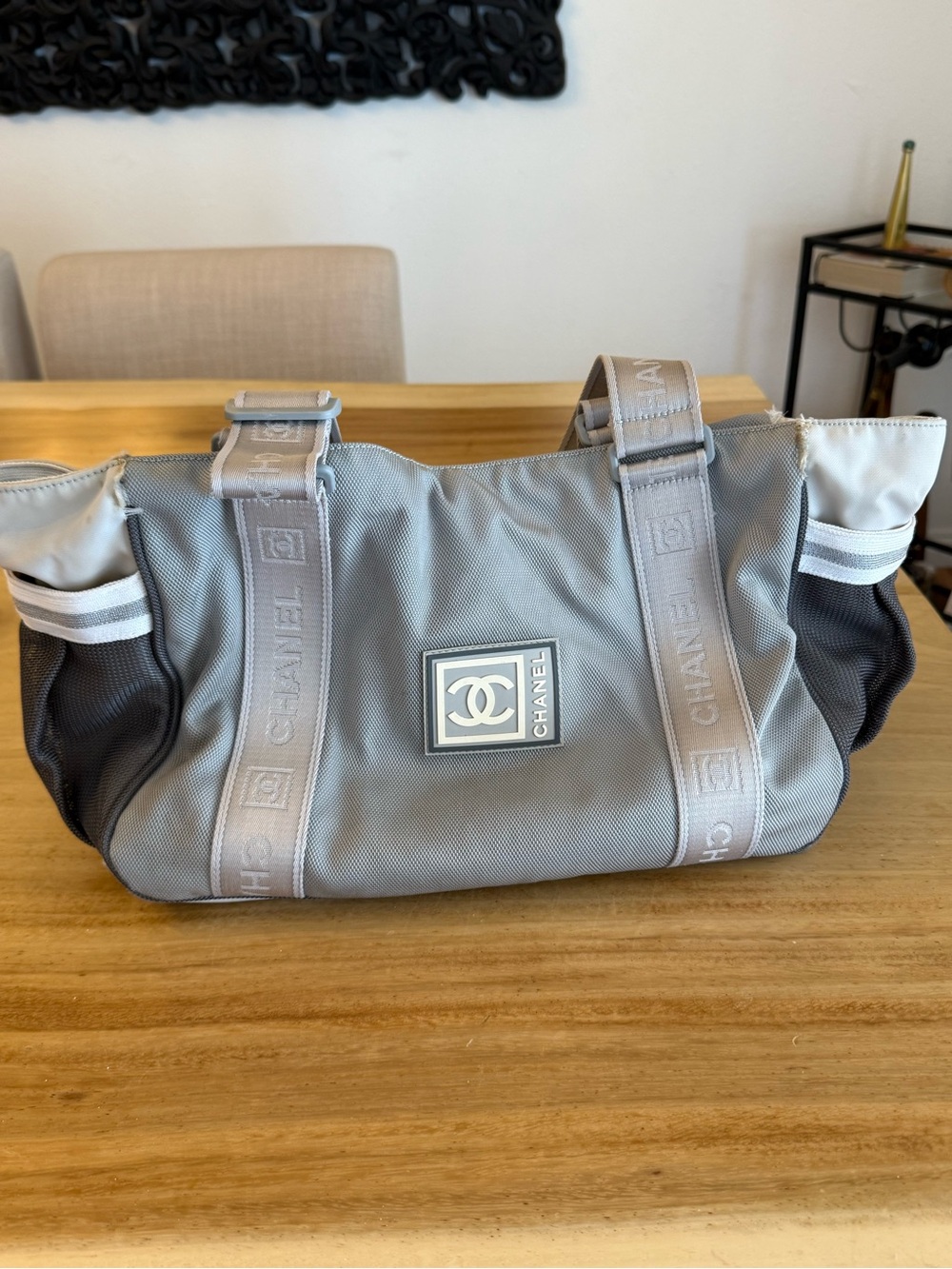 CHANEL Gray Sport line